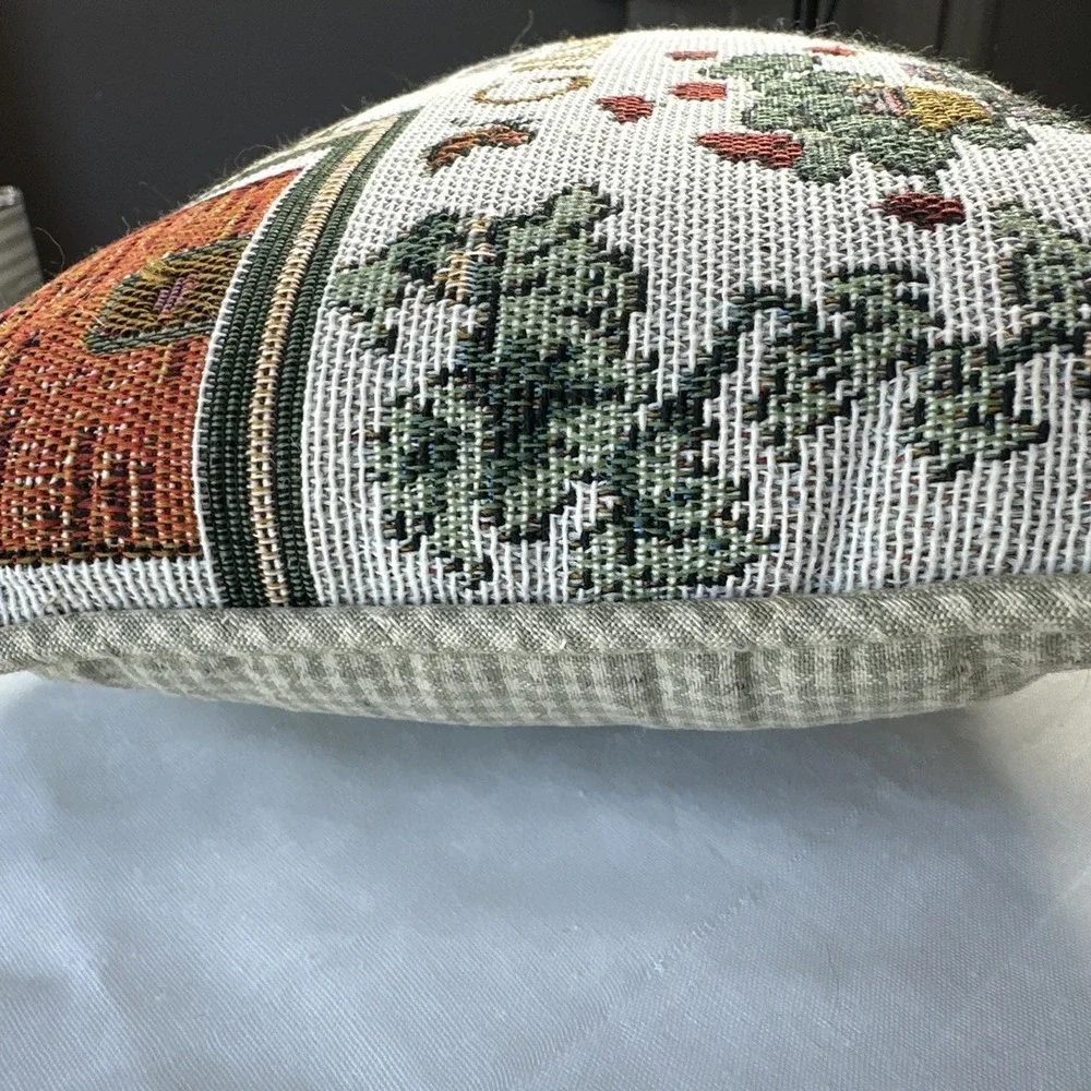 I Love Gardening Tapestry Pillow VTG Country Farmhouse Rustic Charm 12 X 9 Nana‎